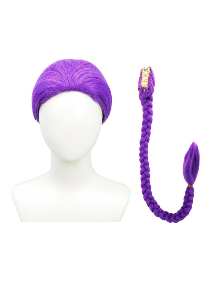 saykfoe K-Pop: Demon Hunters Rumi Oak Character Party Performance Wig as a Gift for Family and Friends - Image 5